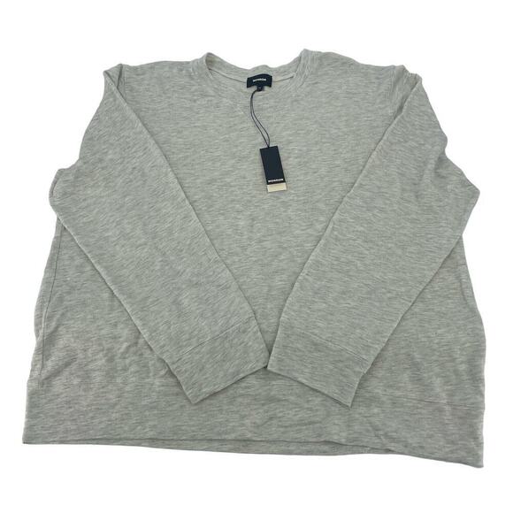 Monrow Men's XXL Supersoft Crew Neck Sweatshirt Layer-friendly Comfortable - Picture 1 of 10